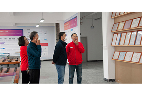 全力打造本土安全智能化电气品牌——吉安市气象局莅临江西同为（TOWE）检查指导工作
